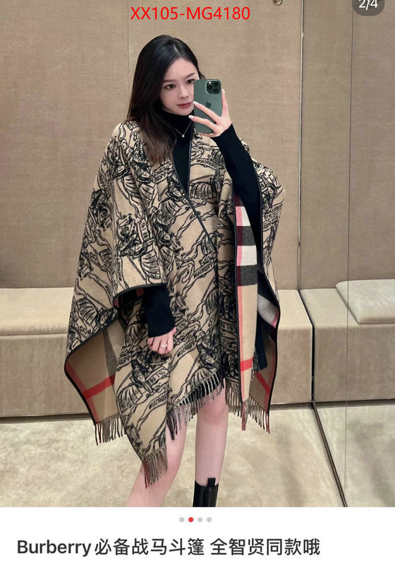 Scarf-Burberry replica 1:1 high quality ID: MG4180 $: 105USD