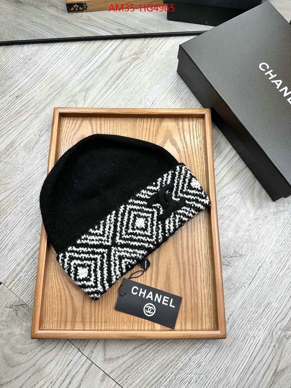 Cap (Hat)-Chanel high quality happy copy ID: HG4965 $: 35USD