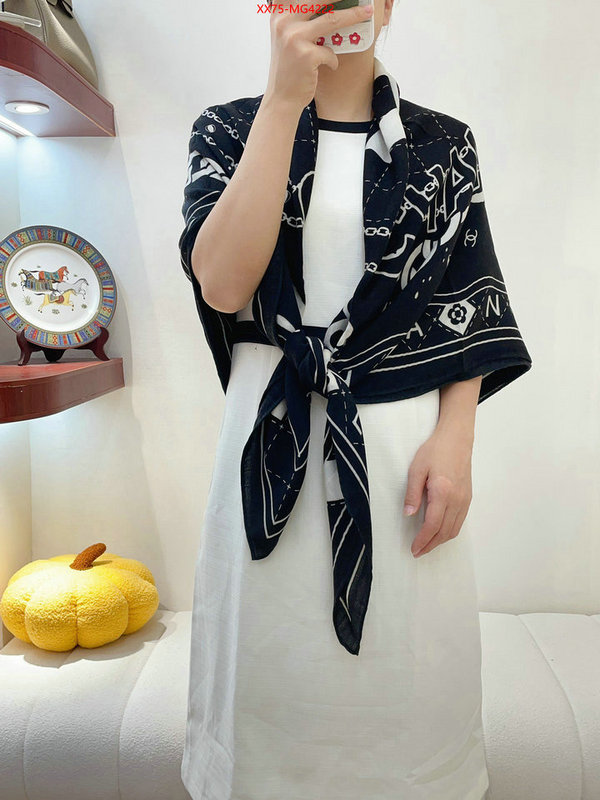 Scarf-Chanel high quality happy copy ID: MG4222 $: 75USD