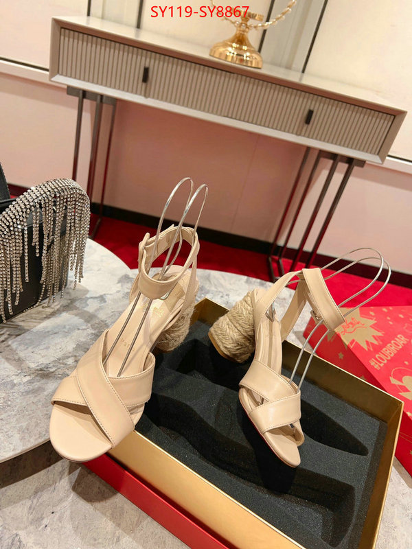 Women Shoes-Christian Louboutin buy luxury 2023 ID: SY8867 $: 119USD