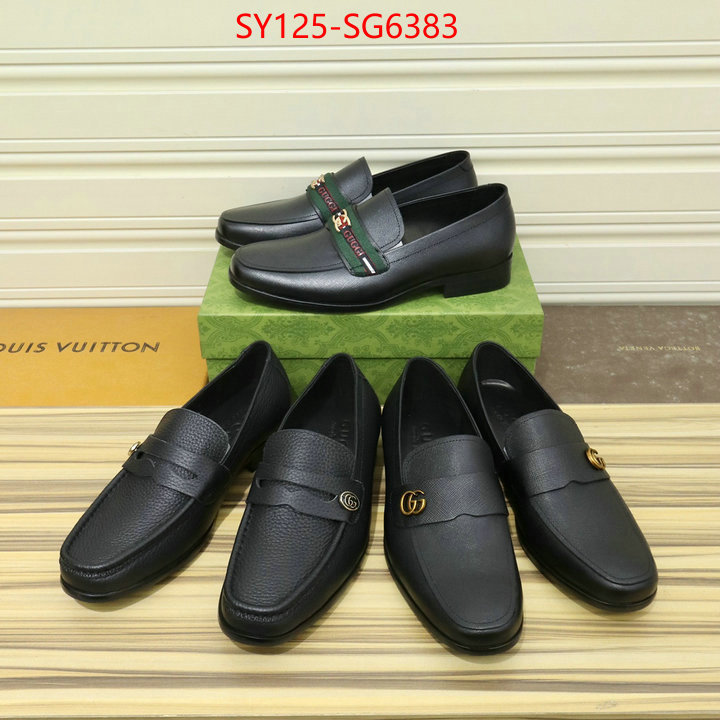 Men Shoes-Gucci cheap replica designer ID: SG6383 $: 125USD