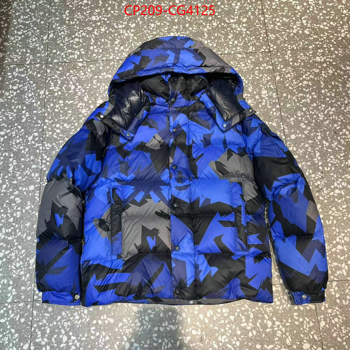 Down jacket Men-Moncler cheap online best designer ID: CG4125 $: 209USD