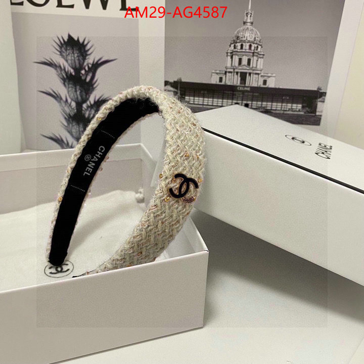 Hair band-Chanel cheap replica ID: AG4587 $: 29USD