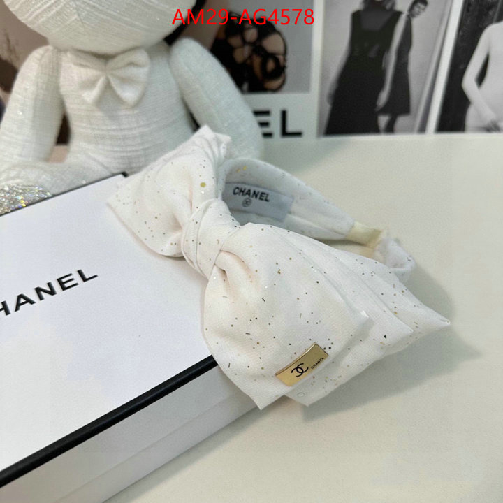 Hair band-Chanel what's best ID: AG4578 $: 29USD