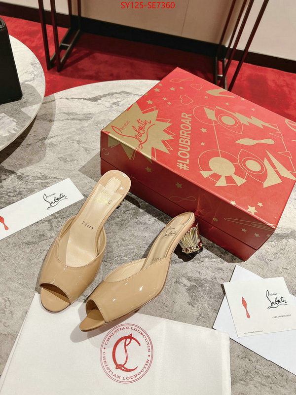 Women Shoes-Christian Louboutin online sale ID: SE7360 $: 125USD