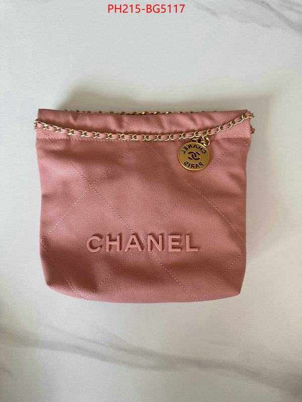 Chanel Bags(TOP)-Diagonal- replica 2023 perfect luxury ID: BG5117 $: 215USD,