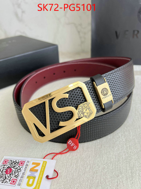 Belts-Versace buy high-quality fake ID: PG5101 $: 72USD