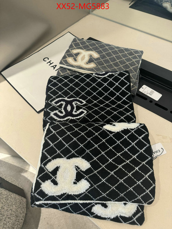 Scarf-Chanel replica 1:1 ID: MG5883 $: 52USD