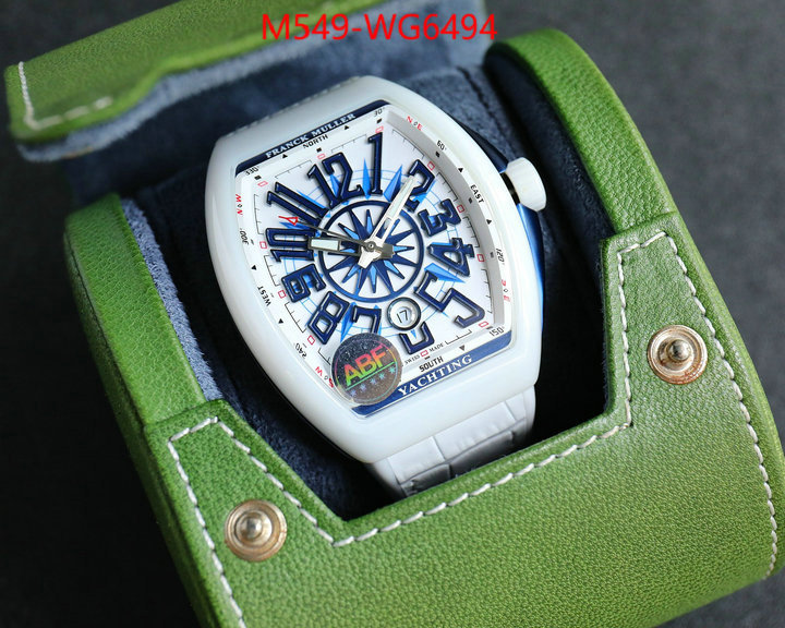 Watch(TOP)-Franck Muller top quality replica ID: WG6494 $: 549USD