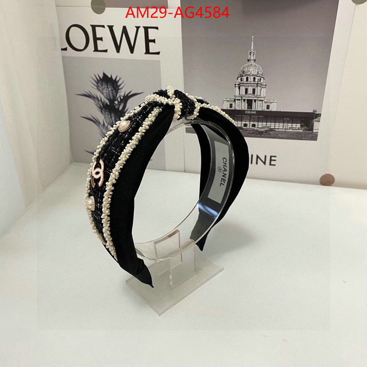 Hair band-Chanel best luxury replica ID: AG4584 $: 29USD