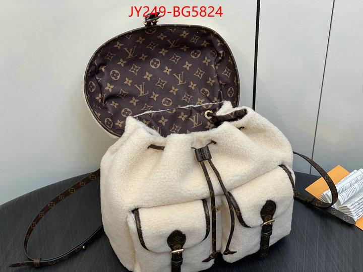 LV Bags(TOP)-Backpack- replica online ID: BG5824 $: 249USD