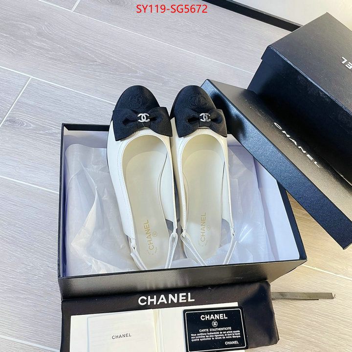 Women Shoes-Chanel buy replica ID: SG5672 $: 119USD