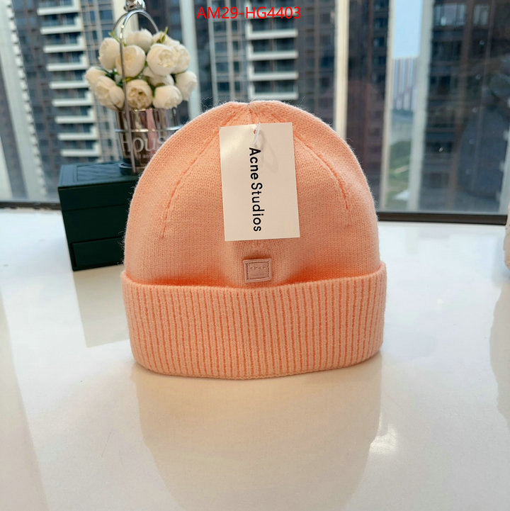 Cap(Hat)-Acne Studios aaaaa+ replica ID: HG4403 $: 29USD