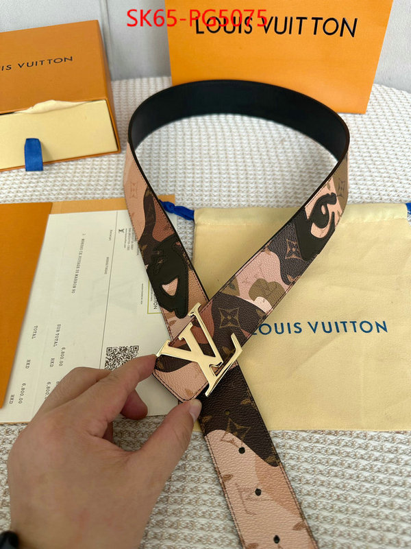 Belts-LV designer fashion replica ID: PG5075 $: 65USD