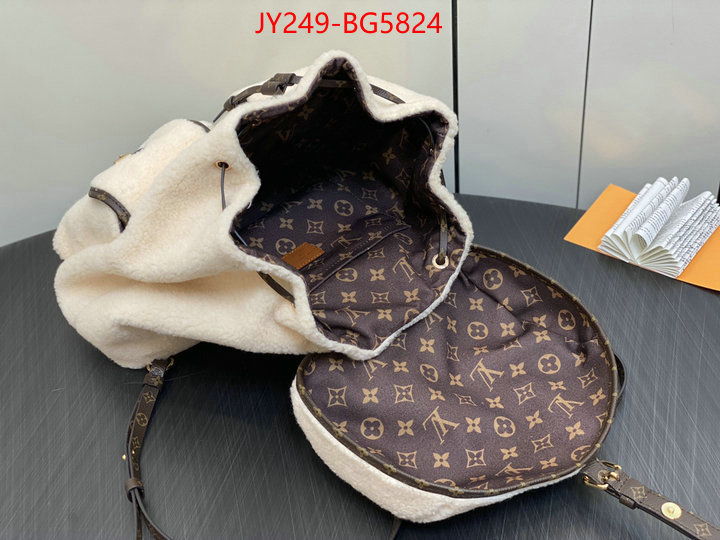 LV Bags(TOP)-Backpack- replica online ID: BG5824 $: 249USD