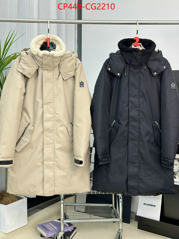 Down jacket Women-Mackage good quality replica ID: CG2210 $: 449USD