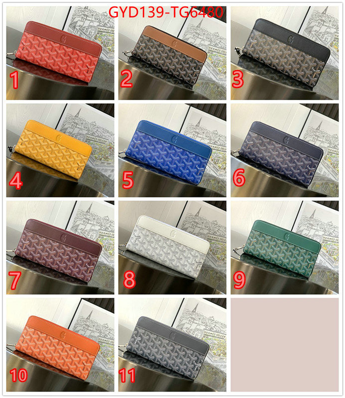 Goyard Bags(TOP)-Wallet best fake ID: TG6480 $: 139USD,