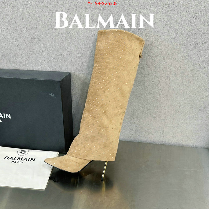 Women Shoes-Balmain best quality fake ID: SG5505 $: 199USD