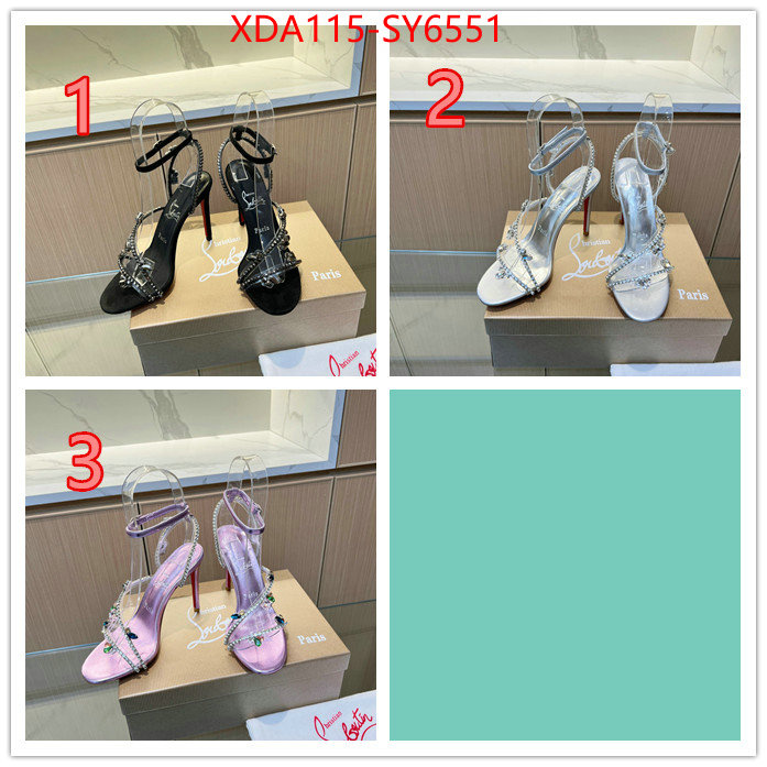 Women Shoes-Christian Louboutin buy aaaaa cheap ID: SY6551 $: 115USD