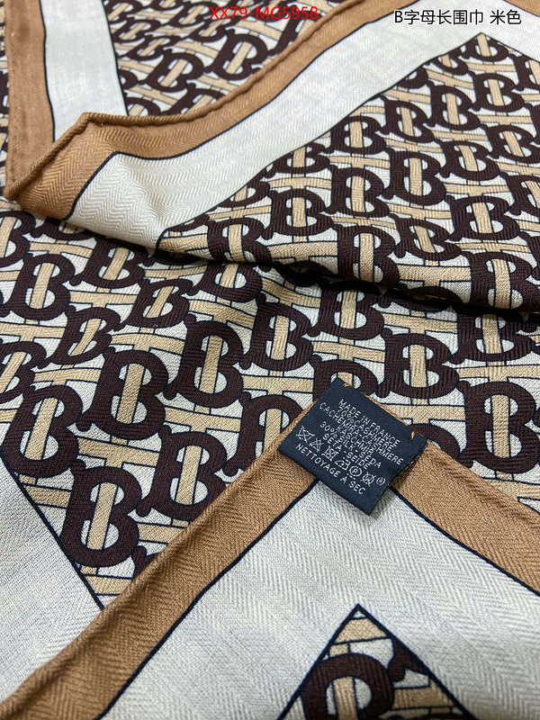 Scarf-Burberry outlet 1:1 replica ID: MG5958 $: 79USD