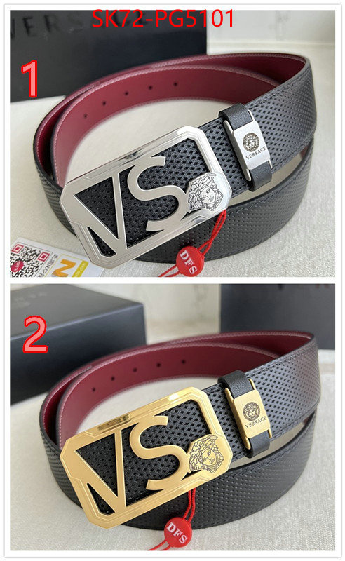 Belts-Versace buy high-quality fake ID: PG5101 $: 72USD