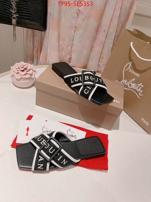 Women Shoes-Christian Louboutin customize the best replica ID: SE5353 $: 95USD