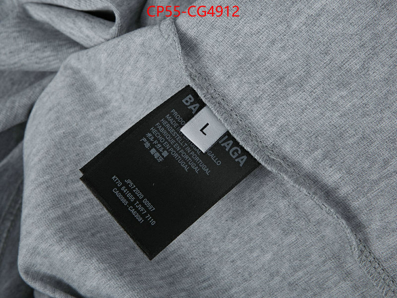 Clothing-Balenciaga replcia cheap from china ID: CG4912 $: 55USD