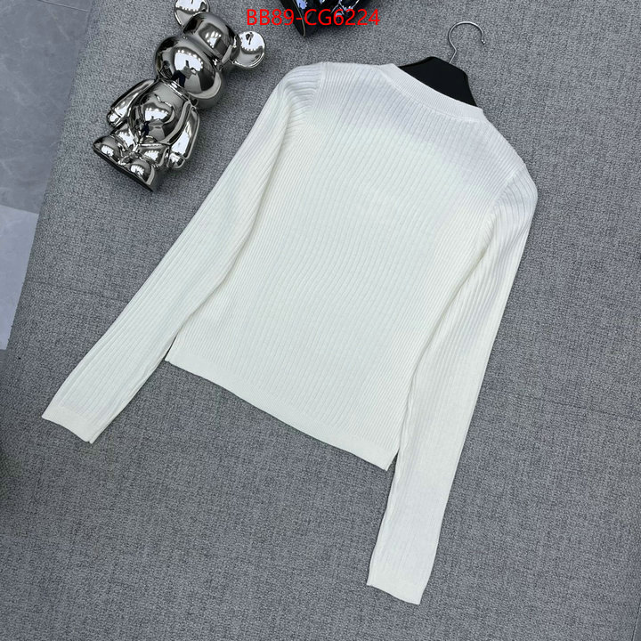 Clothing-Chanel fashion replica ID: CG6224 $: 89USD