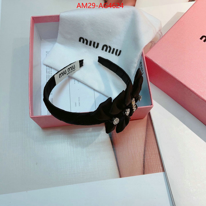 Hair band-MIU MIU flawless ID: AG4624 $: 29USD