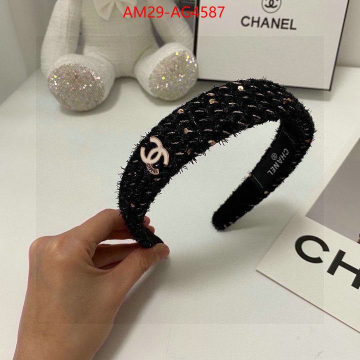 Hair band-Chanel cheap replica ID: AG4587 $: 29USD