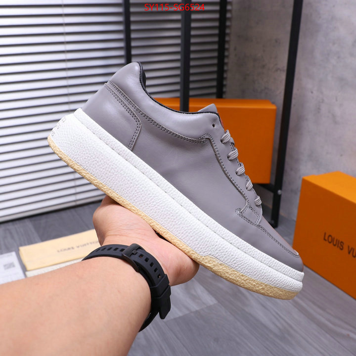 Men Shoes-LV best quality fake ID: SG6524 $: 115USD