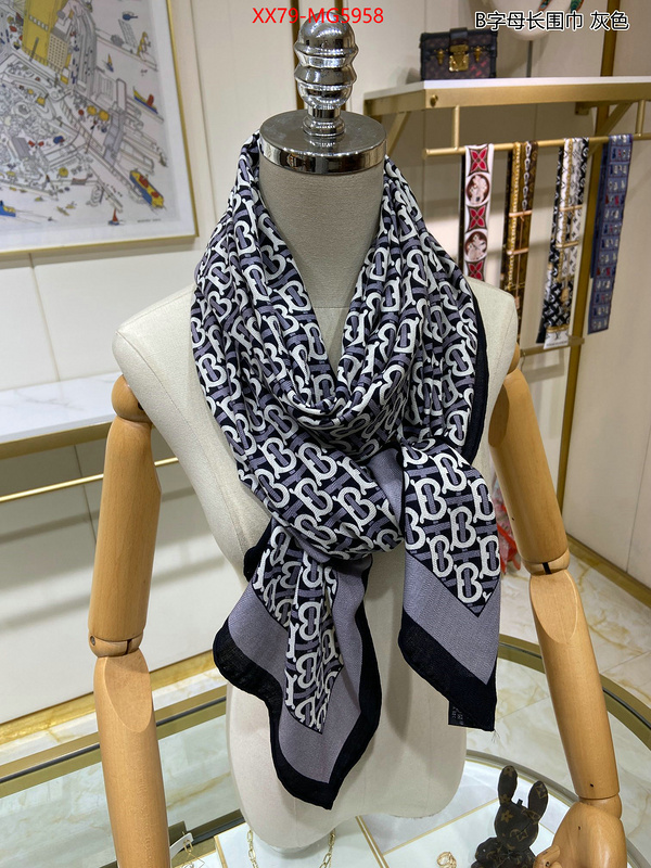 Scarf-Burberry outlet 1:1 replica ID: MG5958 $: 79USD