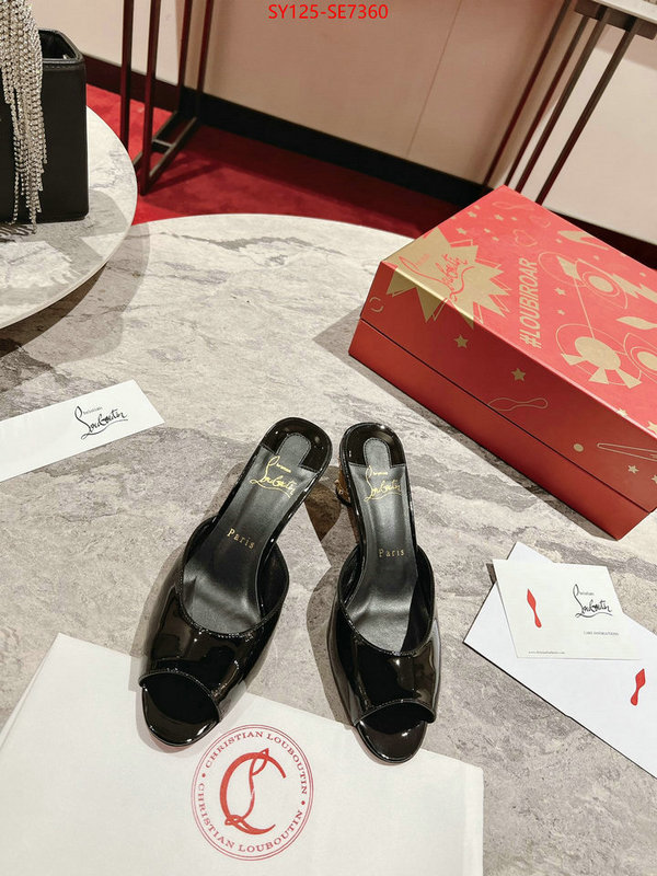 Women Shoes-Christian Louboutin online sale ID: SE7360 $: 125USD