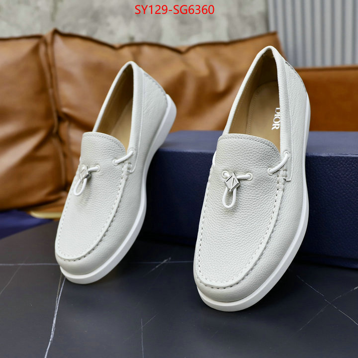 Men shoes-Dior customize best quality replica ID: SG6360 $: 129USD