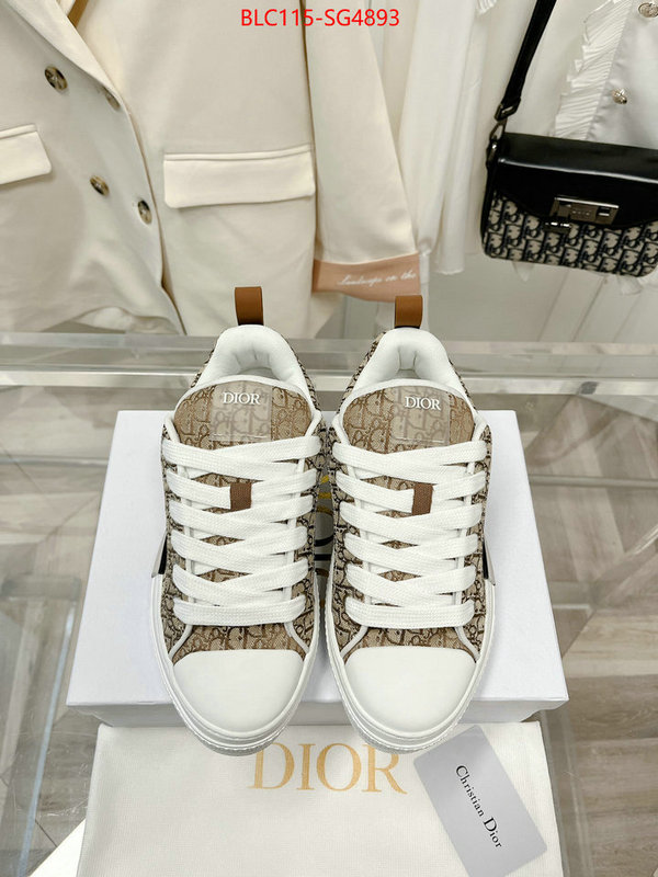 Men shoes-Dior 2023 replica wholesale cheap sales online ID: SG4893 $: 115USD