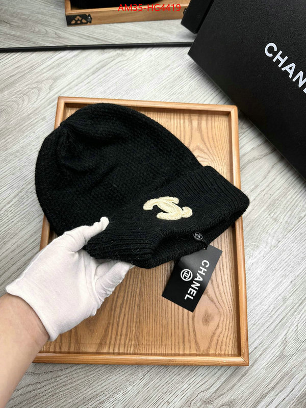 Cap (Hat)-Chanel fashion designer ID: HG4419 $: 35USD