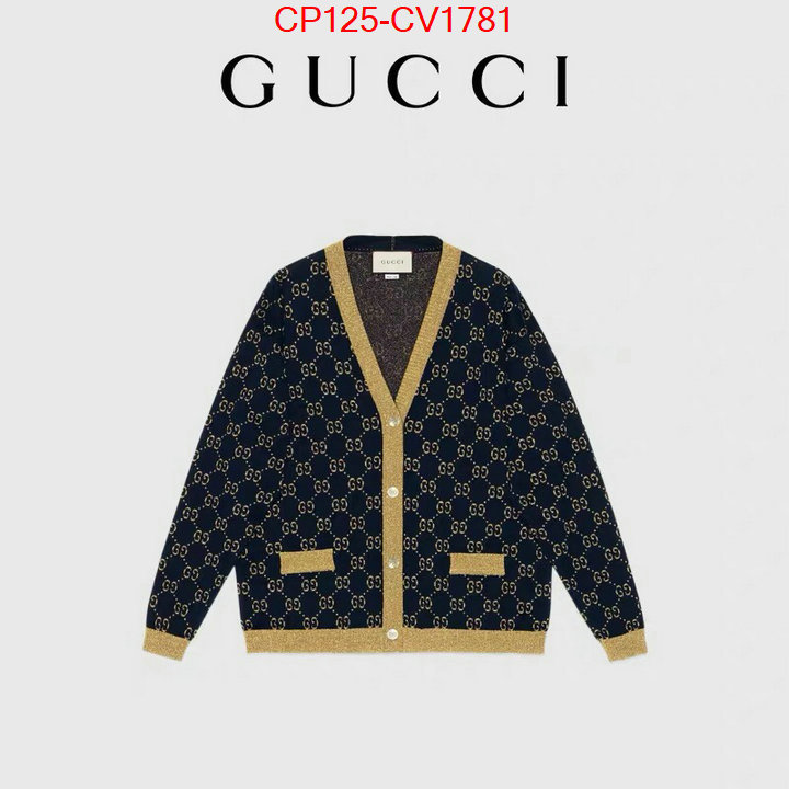 Clothing-Gucci top 1:1 replica ID: CV1781 $: 125USD
