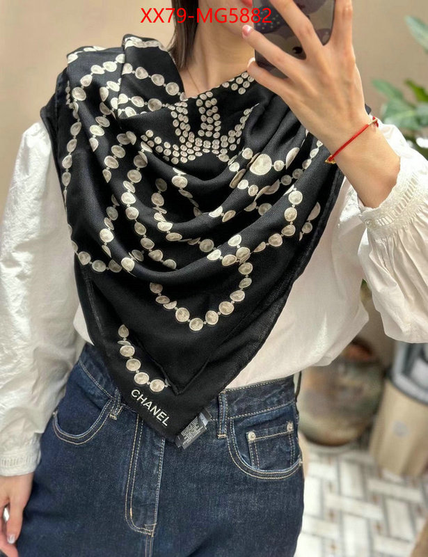 Scarf-Chanel 2023 perfect replica designer ID: MG5882 $: 79USD