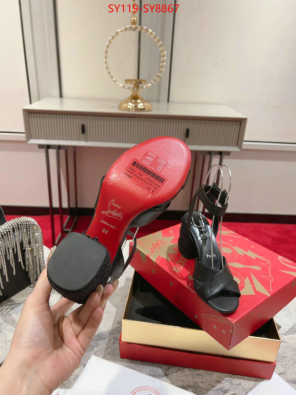 Women Shoes-Christian Louboutin buy luxury 2023 ID: SY8867 $: 119USD