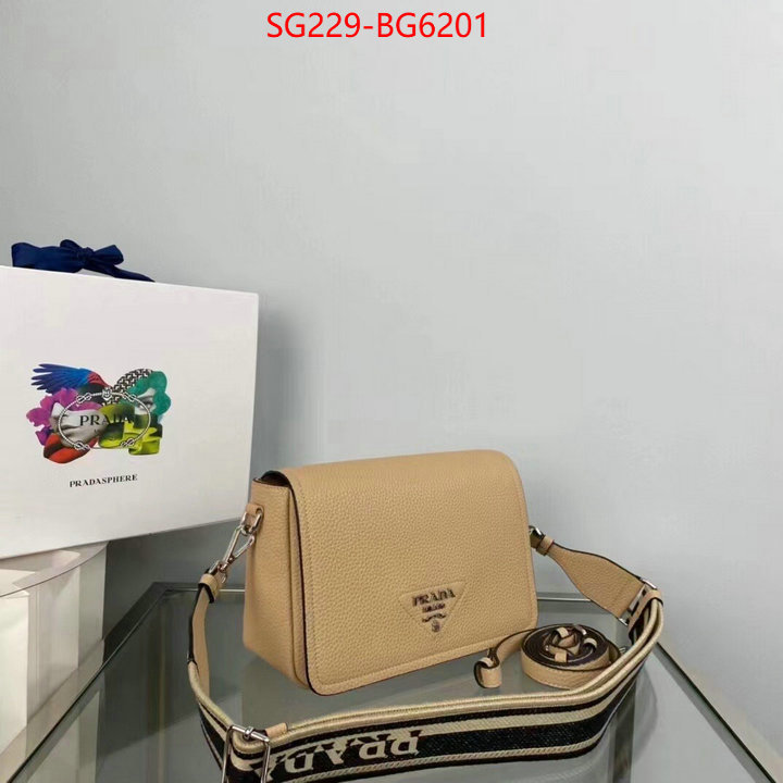 Prada Bags (TOP)-Diagonal- best fake ID: BG6201 $: 229USD,