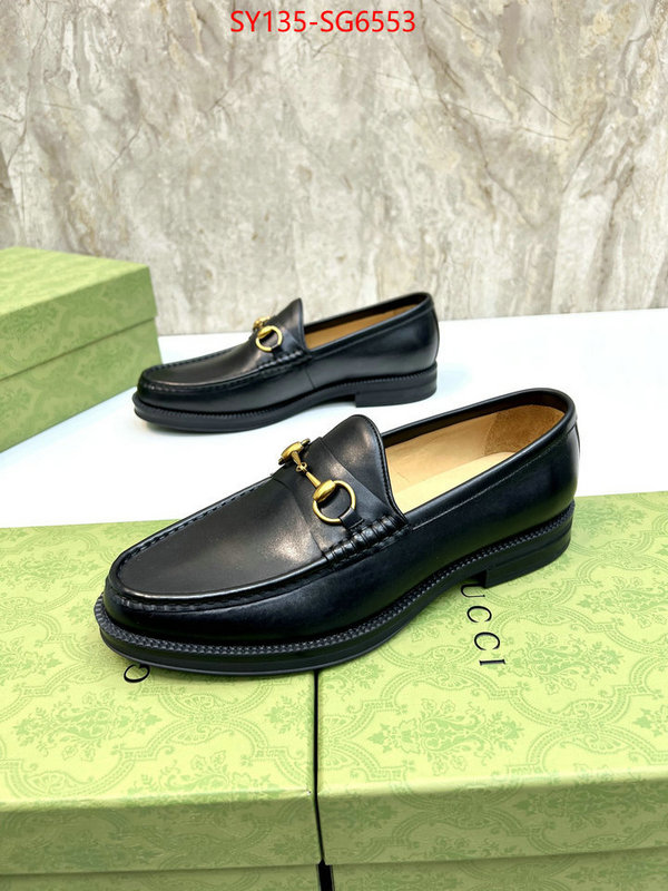 Men Shoes-Gucci designer fake ID: SG6553 $: 135USD