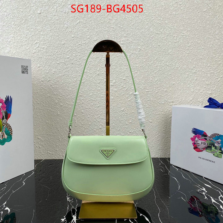 Prada Bags (TOP)-Cleo found replica ID: BG4505 $: 189USD,