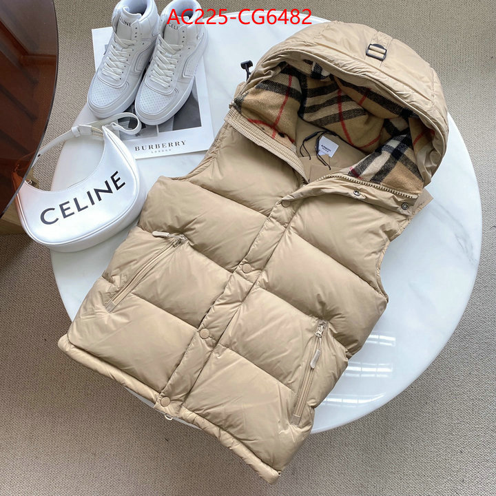 Down jacket Men-Burberry shop designer replica ID: CG6482 $: 225USD