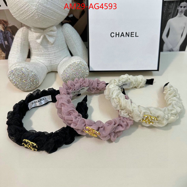 Hair band-Chanel we provide top cheap aaaaa ID: AG4593 $: 29USD