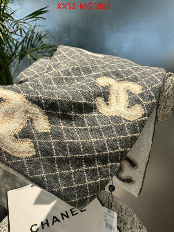 Scarf-Chanel replica 1:1 ID: MG5883 $: 52USD