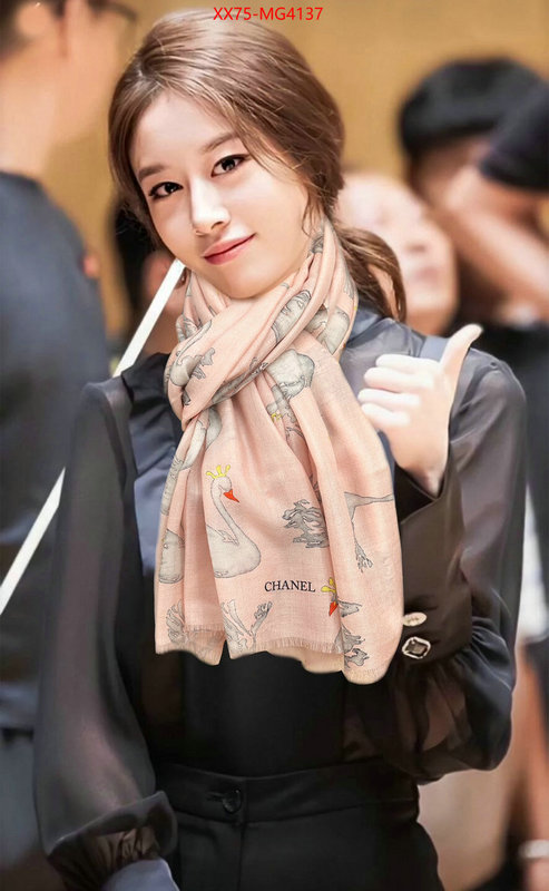 Scarf-Chanel the online shopping ID: MG4137 $: 75USD