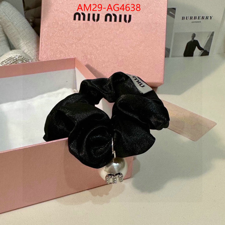 Hair band-MIU MIU sale outlet online ID: AG4638 $: 29USD