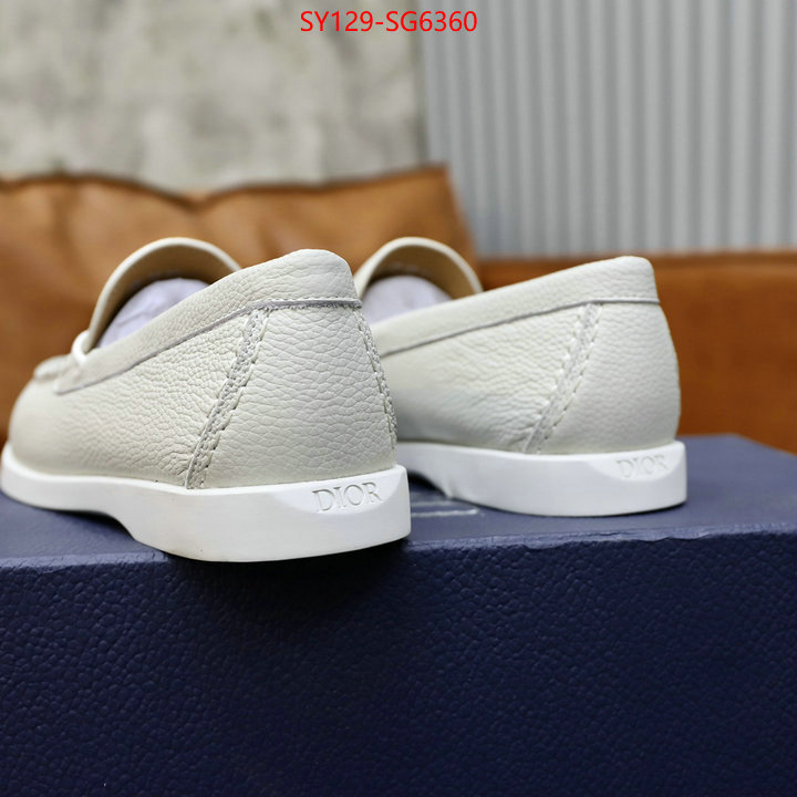 Men shoes-Dior customize best quality replica ID: SG6360 $: 129USD