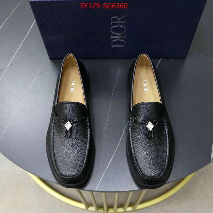 Men shoes-Dior customize best quality replica ID: SG6360 $: 129USD