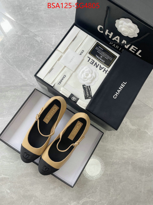 Women Shoes-Chanel aaaaa+ class replica ID: SG4805 $: 125USD